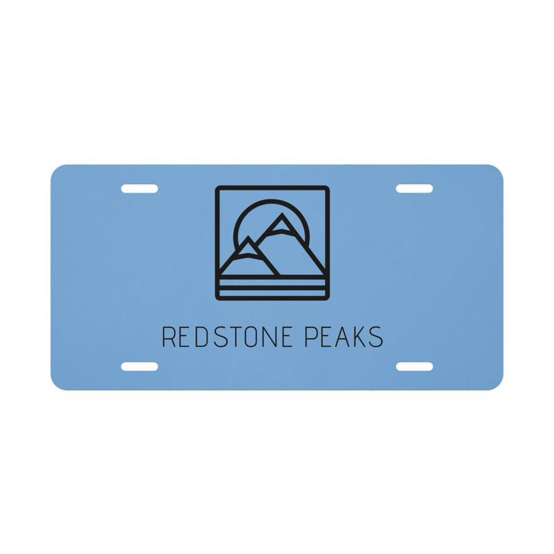 Redstone License Plate